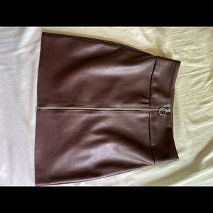 Express Pleather Skirt